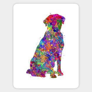 Labrador Retriever watercolor Sticker